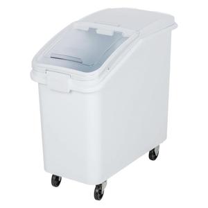 Rice Storage <b>Container</b> 100L 120L Flip Top Lid Airtight With Casters Rectangle Shape - Product Image 3