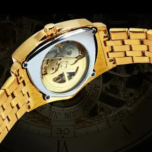 Winner Forsining 526 Vente en gros Boîtier en acier inoxydable Calendrier <span class=keywords><strong>24</strong></span> <span class=keywords><strong>heures</strong></span> Montre mécanique automatique pour hommes - Product Image 3
