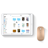 Mouse Nirkabel Multi 3D untuk Windows Mac, Mouse Datar Ajaib Multi 3D Gulir Sentuh BT untuk Windows Mac