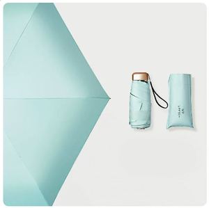 Sombrilla Plegable Ultraligera Manual de Cinco Pliegues, Personalizada, Anti-UV, Resistente al Viento, Mini, para Sol y Lluvia, Regalos Empresariales 6 - Product Image 3