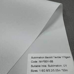 Thăng hoa Backlit dệt vải hộp Đèn 170gsm thăng hoa mực UV - Product Image 2