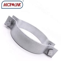 Collier de fixation pour poteau de type 2A galvanisé à chaud, raccord de ligne OPGW, support de fixation rapide