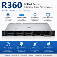 Serveur en rack 1U R360, processeur Intel Xeon, DDR5, serveur d'entreprise pour la virtualisation et l'informatique en cloud