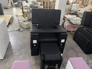 Muebles de salón eléctricos modernos de lujo, sillas de pedicura de lujo con ajuste de 180 grados, sofá de masaje para sillas de spa para pies - Product Image 5