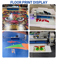 Mesin Printer dinding vertikal UV pabrik Robot Printer dinding 3d untuk mesin lukisan bisnis kecil