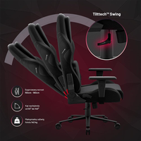 Chaise de jeu très vendue, chaise de PC OEM, chaise de jeu réglable, accoudoirs réglables 2D/3D, cuir PU pour les joueurs