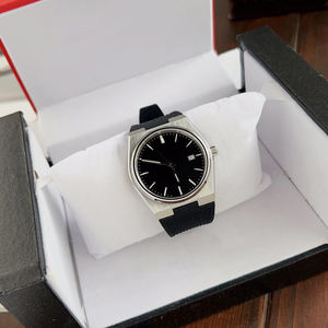 Reloj de Cuarzo para Hombre, Esfera Azul, Cristal de Zafiro, Acero Inoxidable 316, Resistente al Agua, Luminoso, Relojes de Lujo para Hombre - Product Image 2