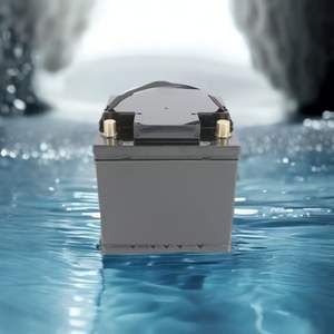 Boîtier de batterie automobile H4, boîte de démarrage d'urgence étanche LiFePO4 35A, 207x175x180mm - Product Image 3