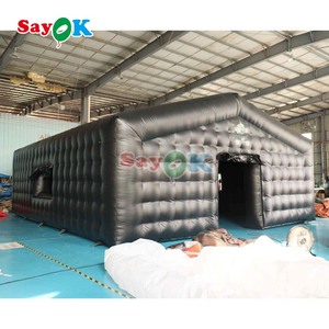 32.8ft Inflatable hộp đêm <span class=keywords><strong>Cube</strong></span> Lều PVC Inflatable xách tay <span class=keywords><strong>Air</strong></span> <span class=keywords><strong>Cube</strong></span> lều với buit-in màn hình - Product Image 3