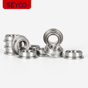 Roulement à bride Seyoo Smf74zz en acier inoxydable 4x7x2.5mm, doublement blindé, pré-lubrifié pour applications de rotule - Product Image 1