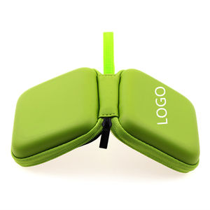 कस्टम लोगो नरम सुरक्षात्मक लाइटर इयरफ़ोन केस लक्जरी नए हार्ड जिपर केस - Product Image 5