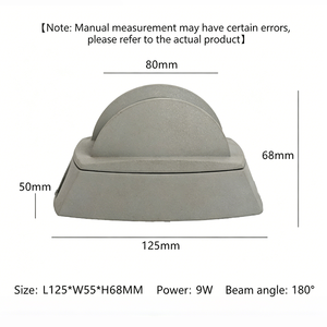 Lumière LED extérieure pour rebord de fenêtre, étanche IP65, en aluminium, à fixation murale, pour jardin, patio, entrée de maison, luminaire - Product Image 6