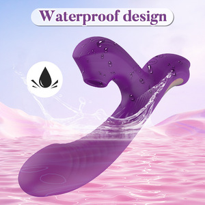 Vibromasseur point G pour femme, 10 fréquences, ondulations et vibrations + 3 vitesses de succion, jouets sexuels - Product Image 5