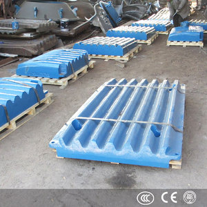 Piezas de Repuesto para Trituradora Mn18Cr2, Placa de Mandíbula Móvil Fija CJ412 - Product Image 4
