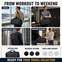 Sac de sport léger à prix abordable, sac de voyage robuste avec logo personnalisé, nombreux styles en stock, sac de rangement pour vêtements, sac de fitness