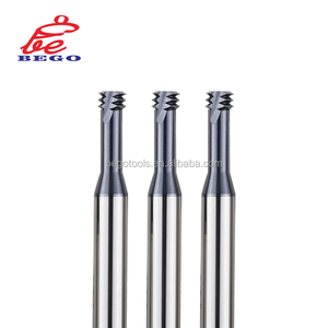 BEGO Dao Phay Đầu Ren Bằng Cacbua Rắn CNC Ba Răng Theo Tiêu Chuẩn ISO Tùy Chỉnh Để Xâu Chuỗi - Product Image 1