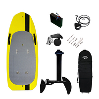 Livraison directe en fibre de carbone 8KW Conception personnalisable E Foil E-foil Planche de surf électrique à grande vitesse Hydrofoil Motorisé Foil Board
