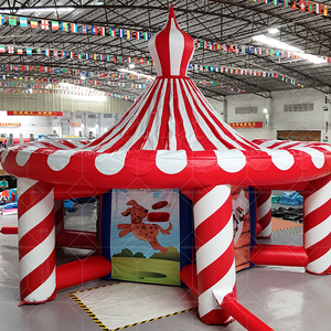 Juego deportivo inflable de Carnaval 4 en 1 para grandes eventos para exposiciones de <span class=keywords><strong>feria</strong></span>, lanzamiento y <span class=keywords><strong>Castillo</strong></span> inflables - Product Image 1