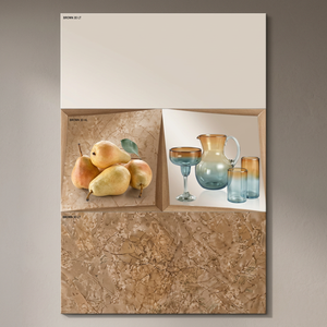 Carreaux muraux en céramique 300x600mm à motif floral numérique émaillé, qualité supérieure, prix bas, pour hall, salle de bain, cuisine - Product Image 3
