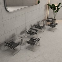 Net Rouge Personnalisable Tables En Acier Inoxydable Banc Bar Industriel Vent Café Mur Carte Siège Canapé Restaurant Meubles pour Thé Au Lait