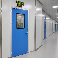 Porte hermétique pour salle blanche GMP biopharmaceutique