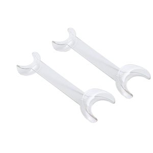 Retractor Bucal Intraoral para Mejillas y Labios, Abridor de Boca de Doble Cabeza en Forma de T, Herramienta Ortodóntica Dental, Retractor Quirúrgico (Pequeño, Transparente) - Product Image 2