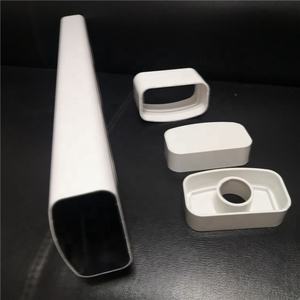 Sistema de tubería de <span class=keywords><strong>PVC</strong></span> hidropónico cuadrado de 90x50mm de alta calidad, interior negro blanco para cultivo de lechuga y exterior, maceta de jardín doméstico - Product Image 4