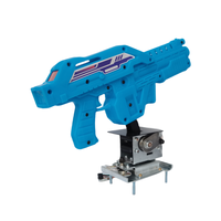 Vente chaude Machine de jeu d'arcade vidéo à pièces pour enfants en métal plastique en bois pistolet de tir modèle amusant jeu d'amusement