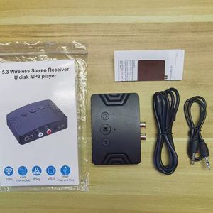 <span class=keywords><strong>Receptor</strong></span> de Audio <span class=keywords><strong>Bluetooth</strong></span> 5.3 R20 con Reproductor USB, Conector RCA AUX 3.5mm para Auto, Altavoz, Auriculares - Product Image 6