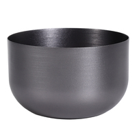 Cup-in-Cup Anpassbare Farbe Rosa Metallic Silber Aluminium 22oz/600ml Umweltfreundliche Glänzende Matte Luxus Leere Große Kerzenhalter