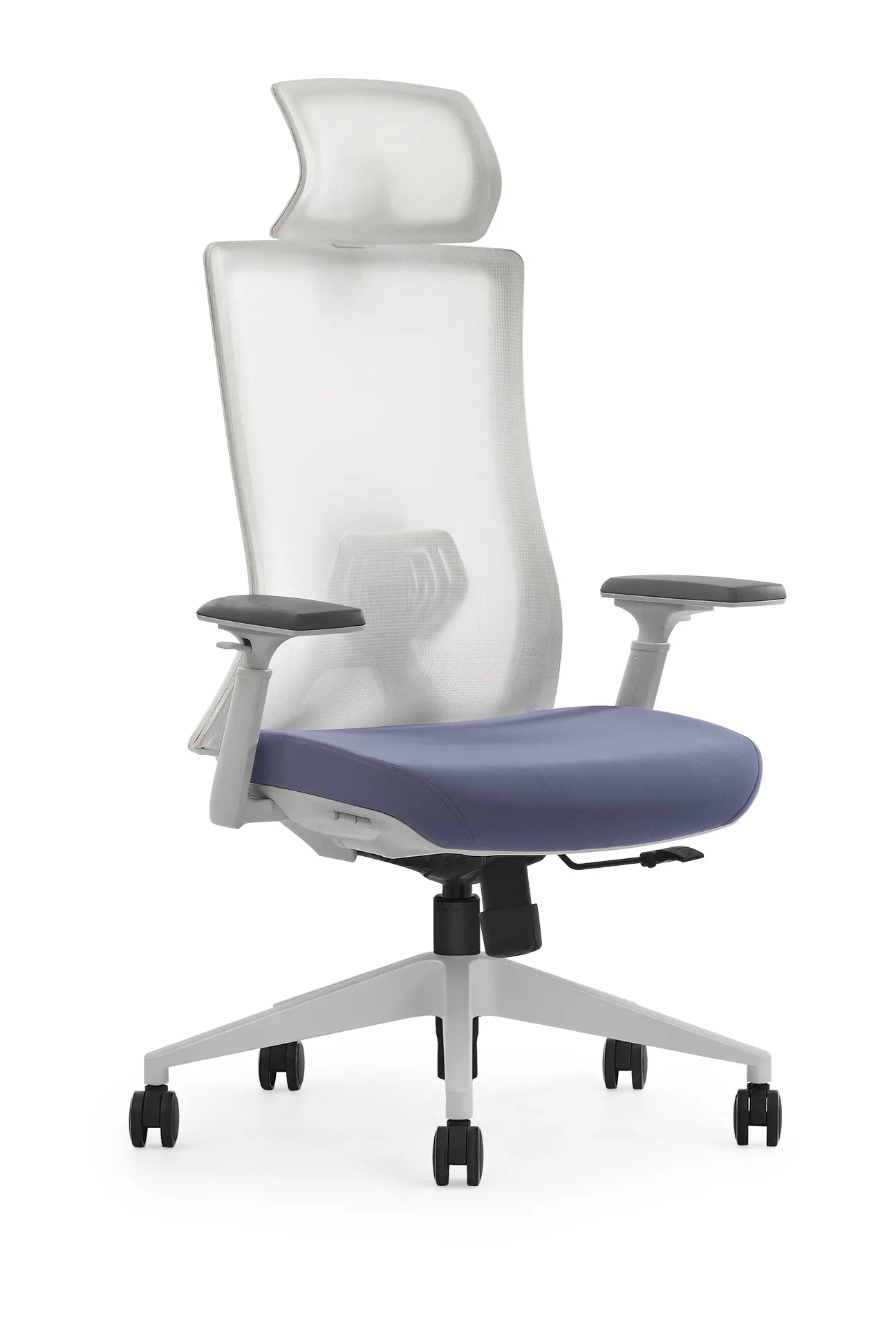 중국 CEO 하이 엔드 디자인 메쉬 조정 가능한 롤링 사무실 의자 작은 등받이 덮개를 씌운 회전 인체 공학적 전체 메쉬