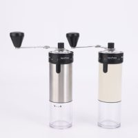 Mini moulin à café manuel avec 40 réglages réglables, moulin à café portable à manivelle avec capacité de 20g