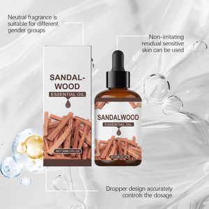 Aceite de raíz de sándalo puro Natural, 30ml, fresco para el cuerpo Facial, conjunto de muestra de SPA, relajación aromática para aliviar el masaje de las mujeres - Product Image 3