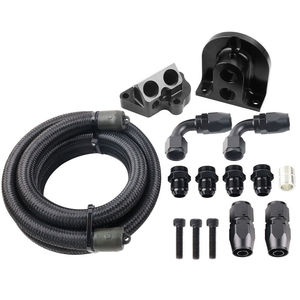 Kit de reemplazo de filtro de aceite para Ford 5.0 5.2 Coyote Mustang GT F150, aleación de aluminio, nuevo - Product Image 2