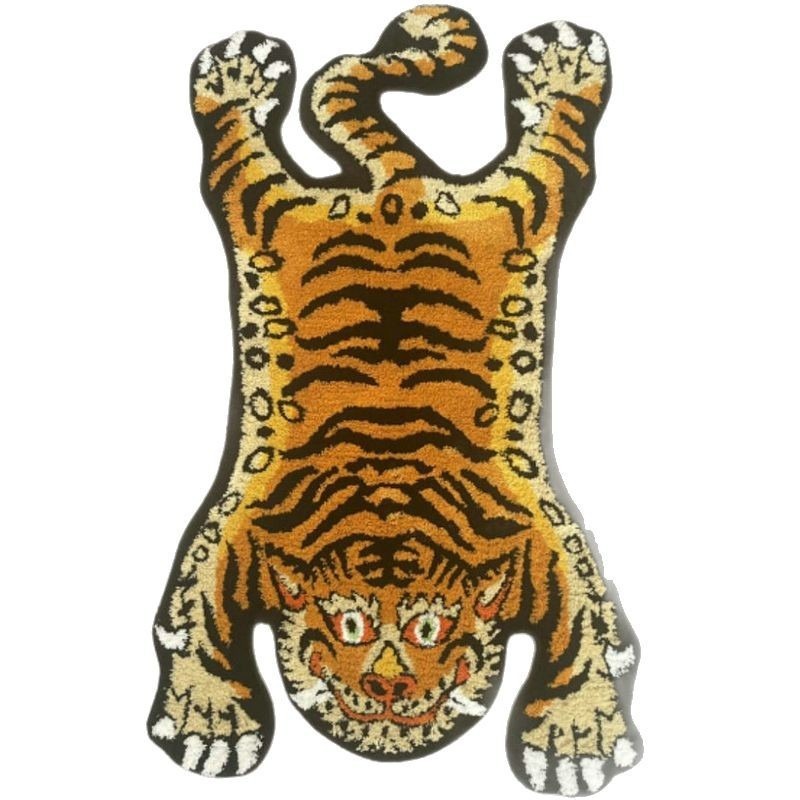 Joyeux tigre jaune