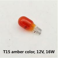 Ampoules automobiles T10 T13 T15 à culot en coin 12V/24V 3W/5W/10W/21W, lampes halogènes à branchement compact pour tableau de bord/côté conducteur