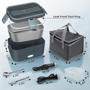 Boîte à lunch isotherme portable la plus vendue, nouveau design électrique transfrontalier avec motif fruits, sans eau nécessaire - Product Image 5