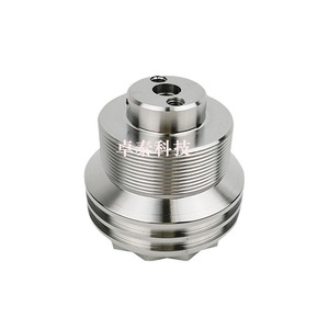 Pièces usinées en acier inoxydable, composants tournés de précision sur tour CNC, fabriqués sur mesure à partir de dessins ou d'échantillons, diamètre maximal 46 mm - Product Image 1