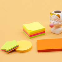 ODM OEM Post Note it Fournisseur de papeterie de bureau Vente en gros Ensemble de bloc-notes autocollants en forme personnalisée