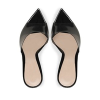 Sandales transparentes à talons hauts pour femmes, grande taille, tendance mode 2022, résistantes, rehaussantes, pour l'extérieur, été