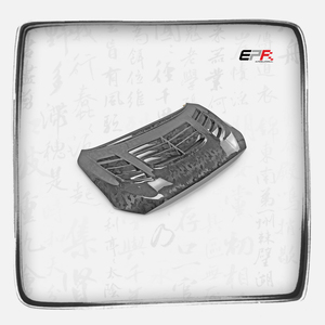 ฝากระโปรงคาร์บอนลายพรางสีดำพรีเมียม EPA ATTK แบบมีช่องระบายอากาศ สำหรับ Subaru WRX STI S4 VAB VAF ปี 14-18  แบบเปลี่ยนตรงรุ่น OEM - Product Image 1