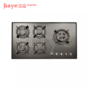 Cuisinière à gaz à 6 brûleurs en verre trempé avec brûleur robuste de 900 mm <span class=keywords><strong>pour</strong></span> usage commercial et domestique - Product Image 5