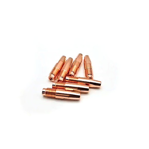 Pointe de contact CuCrZr M10x40 type <span class=keywords><strong>Fronius</strong></span> pour torche de soudage robotisée <span class=keywords><strong>MIG</strong></span>/<span class=keywords><strong>MAG</strong></span>, pièces détachées, consommables de soudage - Product Image 4