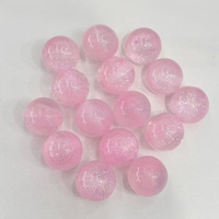 Perles en résine 16 mm, motif ciel étoilé, avec feuille métallique européenne et paillettes fines, perles acryliques pour DIY, stylos perlés, chaînes de téléphone, porte-clés, chaînes de sac, accessoires