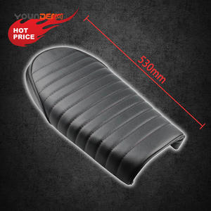 होंडा रेट्रो ने पीड चमड़े और प्लास्टिक कैफे रेसर रियर सीट के लिए रियर सीट को संशोधित किया - Product Image 4