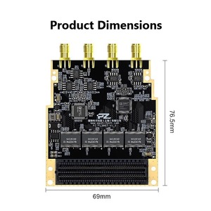 Carte de développement FPGA PZ-FL3867 avec ADC/DAC haute vitesse (AD9238 AD9767) double canal 65M/125M pour l'acquisition de données et kit de signal intégré - Product Image 4