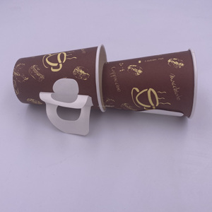 Gobelets en papier écologiques jetables à paroi simple imprimés, 2,5 oz-16 oz, pour jus, différentes tailles, emballage exquis - Product Image 3