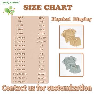 Wholesale 0-4T 100% Organic Cotton Summer Short <strong>Infant</strong> Toddle Clothing <strong>Set</strong> Baby Clothing <strong>Set</strong> - Product Image 4