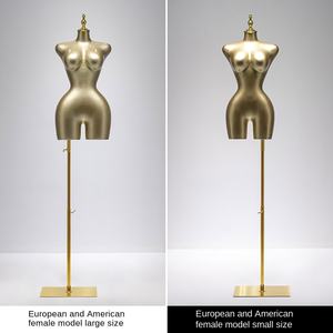 หุ่นโชว์เสื้อผ้าผู้หญิงครึ่งตัว ไซส์ใหญ่ สไตล์ยุโรป-อเมริกัน ทำจากวัสดุ FRP สำหรับโชว์ชุดชั้นใน - Product Image 6