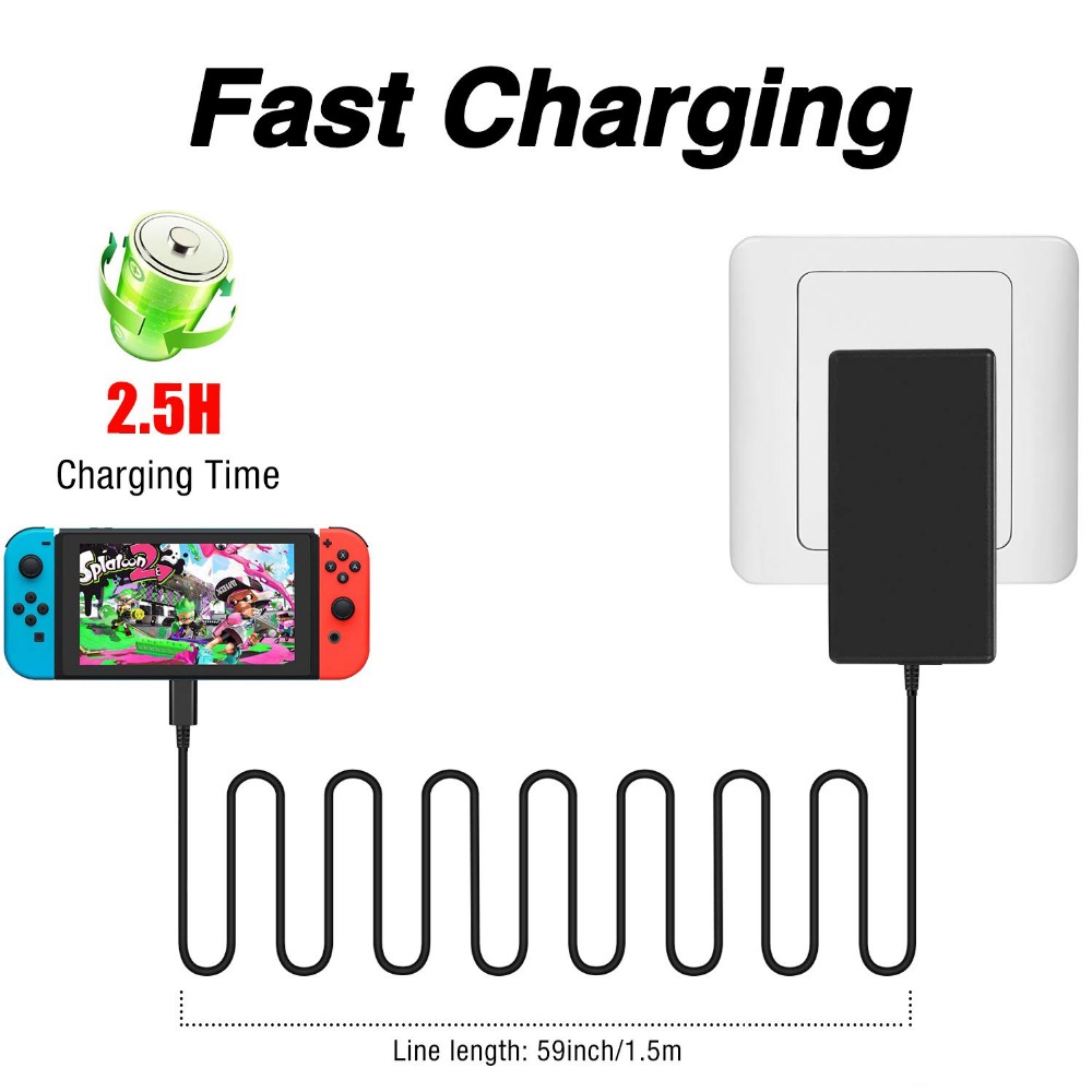 DATA FROG EUプラグ充電スタンド 5V 2.6A USB Type-Cアダプター